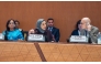 Chairperson of the Global Alliance of National Human Rights Institutions H E Maryam bint Abdullah Al Attiyah addressing 2025 annual conference of GANHRI in Geneva.