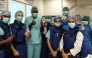 Dr. Noureddin Sawan and his team from the Cardiology Department at The View Hospital. 