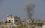 Smoke billows during Israeli strikes west of Gaza City on March 18, 2025. (Photo by Omar AL-QATTAA / AFP)
