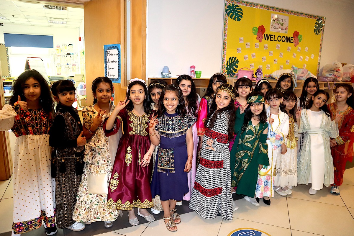 VIS students during the celebrations.