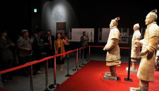 Treasures of China exhibition 