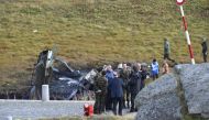 The accident happened around midday in the remote Gotthard Pass near a hospice that stands at an altitude of 2,100 metres (6,900 feet). / AFP / Michael Buholzer