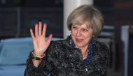 Britain's Prime Minister Theresa May arrives ahead of the annual Conservative Party Conference in Birmingham, Britain, October 1, 2016. (Toby Melville/Reuters)