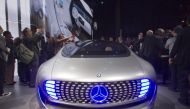 The Mercedes-Benz F015 Luxury in Motion autonomous concept car after it was unveiled during the 2015 International Consumer Electronics Show (CES) in Las Vegas, Nevada. Reuters/Steve Marcus