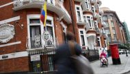  Ecuadorian embassy in central London where WikiLeaks founder Julian Assange has hold up for four years. (AFP / Daniel Leal-Olivas)