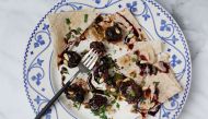 Meatballs in Sour Cherry Sauce (Photo by Deb Lindsey for The Washington Post)