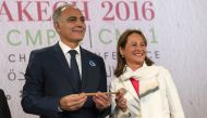 French Environment Minister Segolene Royal and COP22 president Salaheddine Mezouar attend the opening session of the COP22 climate talks in Marrakesh on November 7, 2016. UN talks to implement the landmark Paris climate pact opened in Marrakesh, buoyed by