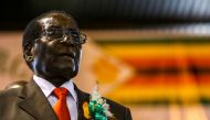 Zimbabwe President Robert Mugabe attends a meeting with the Zimbabwe National Liberation War Veterans Associatioin on April 7, 2016 in Harare (AFP / JEKESAI NJIKIZANA)