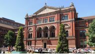 The Victoria and Albert Museum (often abbreviated as the V&A), London, is the world's largest museum of decorative arts and design, housing a permanent collection of over 4.5 million objects. It was founded in 1852 and named after Queen Victoria and Princ