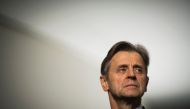 is file photo taken on December 8, 2016 shows Latvia-born, Russian and US dancer Mikhail Baryshnikov posing for portraits in Paris. Dream castings don't come much better than Mikhail Baryshnikov playing Vaslav Nijinsky -- one great ballet dancer playing a