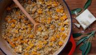 Butternut Squash and Sage Oven Risotto (Photo by Deb Lindsey for The Washington Post)