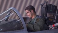 (FILES) This file handout picture released by the official Saudi Press Agency (SPA) on September 24, 2014 shows Saudi Arabian air force pilot, Prince Khaled bin Salman, as he sits in the cockpit of a fighter jet at an undisclosed location, after taking pa