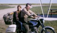 Author Robert Pirsig and his son Chris in 1968. Photo courtesy: William Morrow/HarperCollins 
