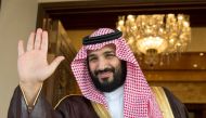 FILE PHOTO: Saudi Deputy Crown Prince Mohammed bin Salman waves as he meets with Philippine President Rodrigo Duterte in Riyadh, Saudi Arabia, April 11, 2017. Bandar Algaloud/Courtesy of Saudi Royal Court/Handout via REUTERS 