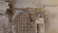 A handout picture released by the Egyptian Ministry of Antiquities on May 3, 2017, shows the remains of a nearly 4,000 year old model garden following its discovery at the Draa Abul Nagaa necropolis on the west bank of the Nile River in the southern city 