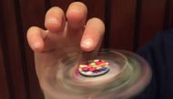 Some research indicate that playing with fidget toys - little gadgets, cubes, putties and spinners - is effective in improving concentration and focus in students with ADHD. (Washington Post photo by Amy Joyce)
