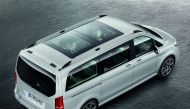 Mercedes-Benz V-Class with panoramic roof.