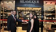 Michel Medawar, General Manger of Selamlique Istanbul and other officials cutting the ribbon during the Opening of Selamlique Istanbul in St Regis Doha. (Photo: Baher Amin)