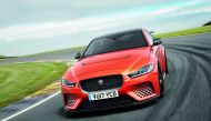 The all new Jaguar XE SV Project 8.
