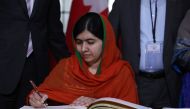 Malala Yousafzai in a file photo