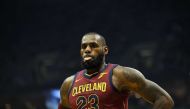 LeBron James #23 of the Cleveland Cavaliers walks backcourt during the first half of a game against the Milwaukee Bucks at the Bradley Center on October 20, 2017 in Milwaukee, Wisconsin.  Stacy Revere/AFP
