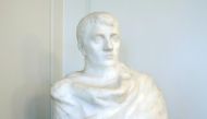 The Napoleon bust, by Rodin, was discovered in 2014 in New Jersey by a 22-year-old art history student.AFP.