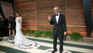  This file photo taken on March 3, 2014 shows photographer Terry Richardson arriving at the 2014 Vanity Fair Oscar Party in West Hollywood, California.  (AFP / Adrian Sanchez-Gonzalez) 