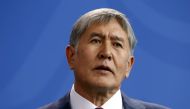 A file photo of Kyrgyzstan's President Almazbek Atambayev. REUTERS/Fabrizio Bensch