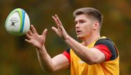 England's Owen Farrell during training Action Images via Reuters/Andrew Boyers
