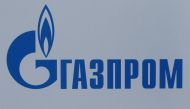 The logo of Russian gas giant Gazprom is seen on a board at the St. Petersburg International Economic Forum 2017 (SPIEF 2017) in St. Petersburg, Russia, June 1, 2017. Picture taken June 1, 2017. REUTERS/Sergei Karpukhin.