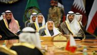 Emir of Kuwait Sabah Al-Ahmad Al-Jaber Al-Sabah presides over the annual summit of Gulf Cooperation Council (GCC), in Kuwait City, Kuwait, December 5, 2017. REUTERS/Assad Hani 