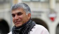 File photo of Bahraini rights activist Nabeel Rajab