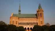 The Frere Hall building, from the British colonial period, stands in Karachi, January 30, 2018. Reuters/Akhtar Soomro 