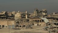 Destroyed buildings from previous clashes are seen in Mosul, Iraq, January 10, 2018. REUTERS/Ari Jalal