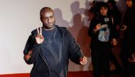 (FILES) In this file photo taken on January 17, 2018 US fashion designer Virgil Abloh acknowledges applause following the presentation of the men's Fall/Winter 2018/2019 collection he designed for Off White in Paris. AFP / FRANCOIS GUILLOT