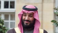 Crown Prince of Saudi Arabia Mohammed bin Salman during his official visit in Paris, France on April 09, 2018. Bandar Algaloud - Anadolu 
