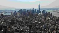 Lower Manhattan including the financial district is pictured from the Manhattan borough of New York, June 1, 2016. Reuters/Carlo Allegri