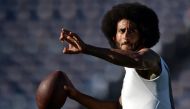 San Francisco 49ers quarterback Colin Kaepernick throws a pass before the game against the San Diego Chargers at Qualcomm Stadium Mandatory Credit: Jake Roth-USA TODAY Sports/Reuters