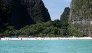 General view of Maya bay seen in Andaman sea at Krabi province, Thailand May 23, 2018. REUTERS/Soe Zeya Tun