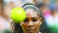 US player Serena Williams celebrates after winning the women’s third round match Roland Garros 2016 French Tennis Open in Paris on May 28, 2016. AFP / Miguel Medina