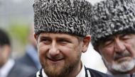 FILE PHOTO: Chechen leader Ramzan Kadyrov smiles during a government-organized event marking Chechen language day in central Grozny, April 25, 2013. Reuters/Maxim Shemetov