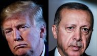 Donald Trump andRecep Tayyip Erdogan. AFP / Brendan Smialowski & Gianluigi Guercia 