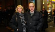 

Neil Simon and his wife actress Elaine Joyce attend 