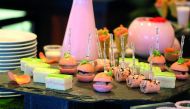 A pink afternoon tea was held at InterContinental Doha The City to kick off the activities.