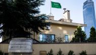 A general view of the Saudi Arabian consulate in Istanbul on October 7, 2018. AFP / Yasin AKGUL