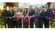 Neeta Bhushan, Consul General of India — Chicago, inaugurates the first outlet of Malabar Gold & Diamonds in US  in the presence of Shamlal Ahamed, Managing Director – International Operations; Debra Silverstein, Alderman for 50th Ward of the City of Chic