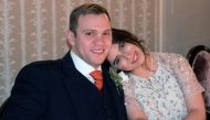 Matthew Hedges and his wife Daniela Tejada