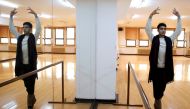 Jordanian ballet dancer Rabee Shrouf, practices in a dance studio in Amman, Jordan, November 29, 2018. Picture taken November 29, 2018. All pics: REUTERS/Muhammad Hamed