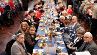 Guests attend the International Holocaust Survivors Night in Berlin on December 4, 2018. AFP / John Macdougall 