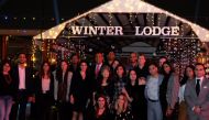 The Westin Doha Hotel & Spa staff during the launch of The Westin Winter Lodge.